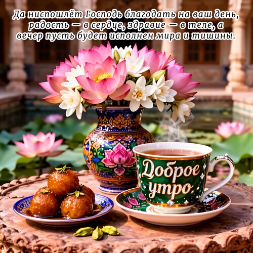 Открытка Доброе утро
