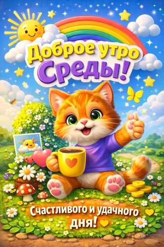 Открытка среда