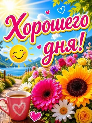 Открытка хорошего дня