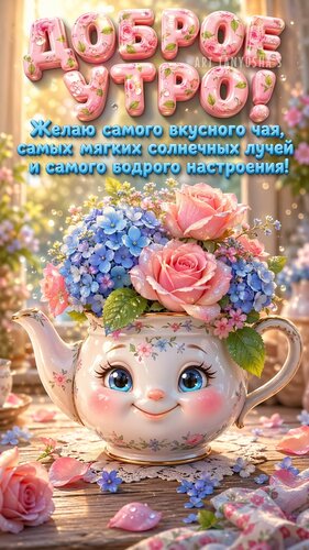 Открытка Доброе утро