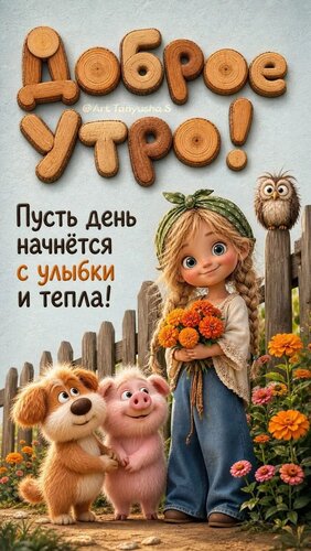 Открытка Доброе утро