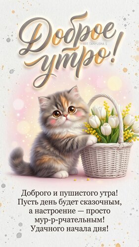 Открытка Доброе утро