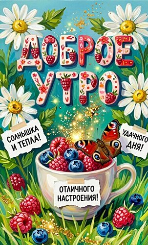Открытка ДОБРОЕ УТРО!