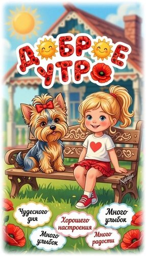 Открытка Доброе утро