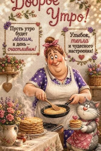 Открытка Доброе утро