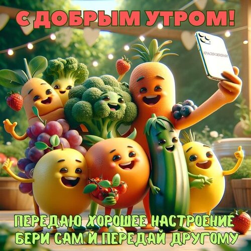 Открытка Для всех витаминки