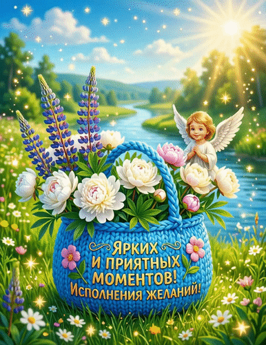 Анимированная открытка Для тебя и от души