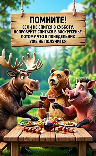 Открытка СУББОТА