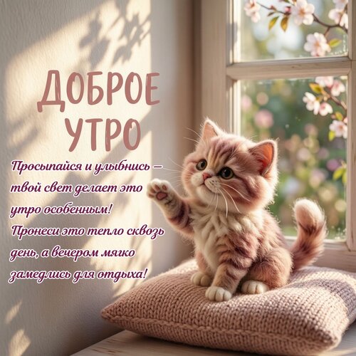 Открытка Доброе утро