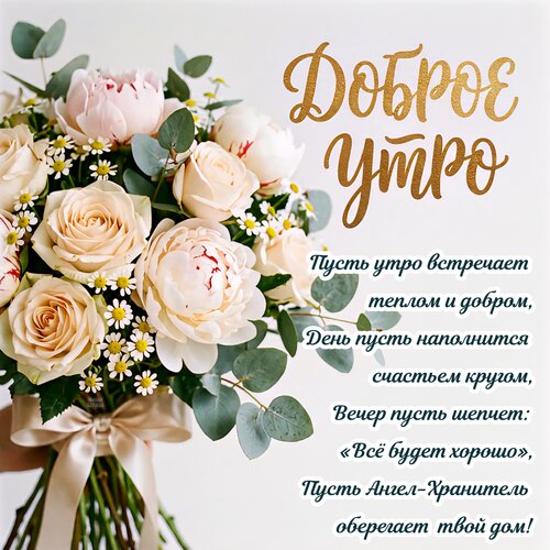 Открытка Доброе утро