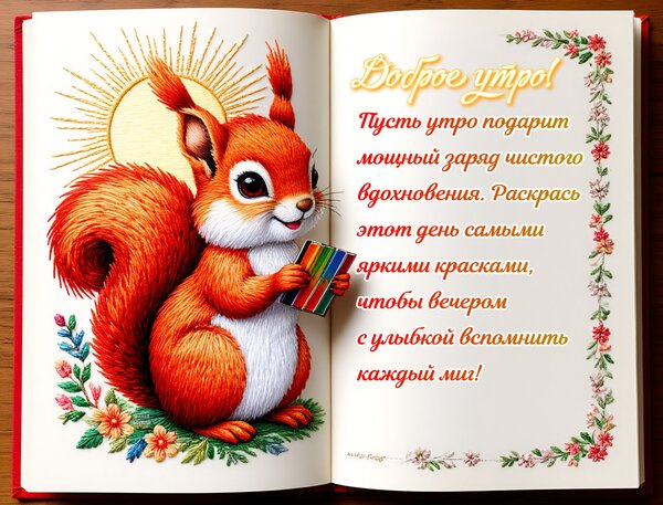 Открытка Доброе утро!