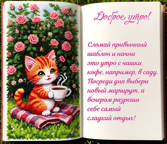 Открытка Доброе утро!