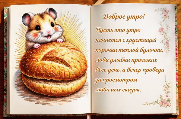 Открытка Доброе утро!