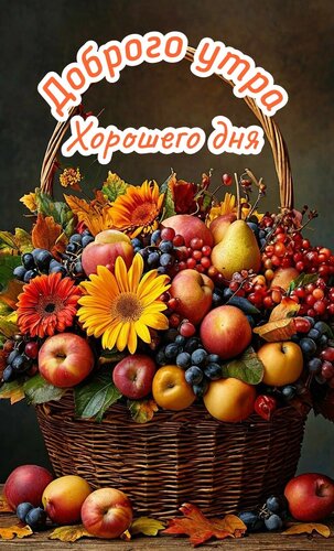 Открытка Доброе утро