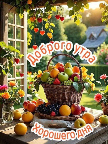 Открытка доброе утро