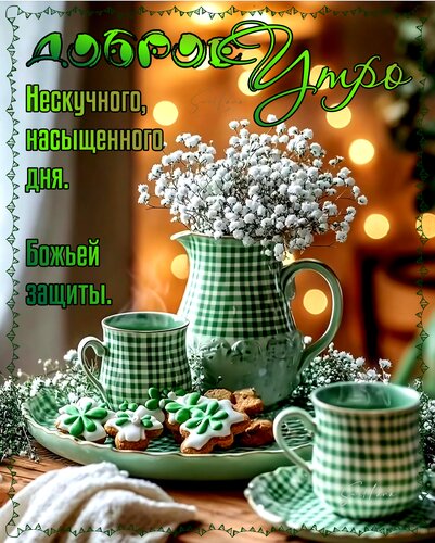 Открытка Доброе утро