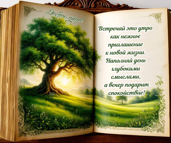 Открытка Доброе утро!