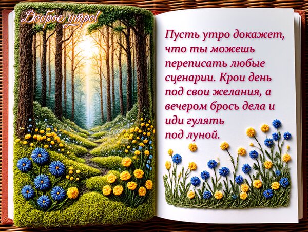 Открытка Доброе утро!