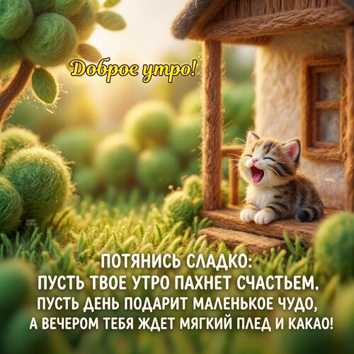 Открытка Доброе утро!