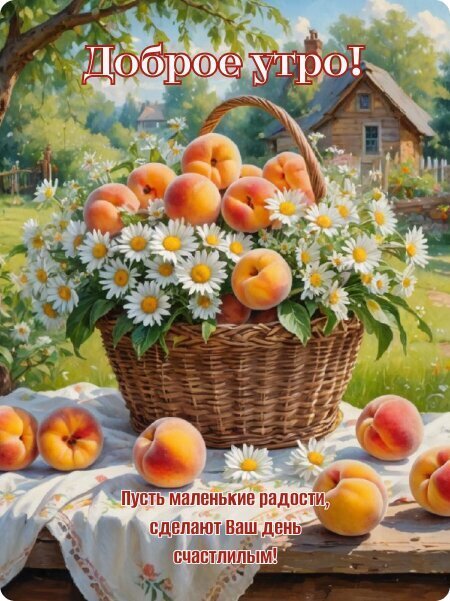 Открытка Доброе утро