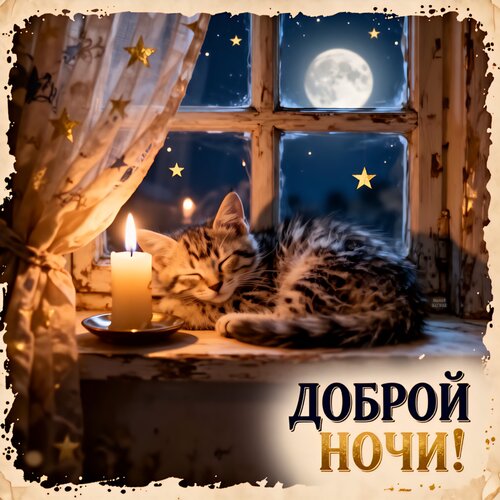 Открытка Доброй ночи!