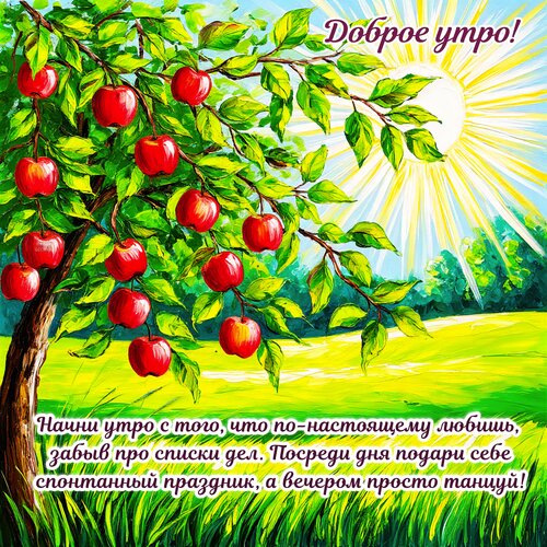 Открытка Доброе утро!