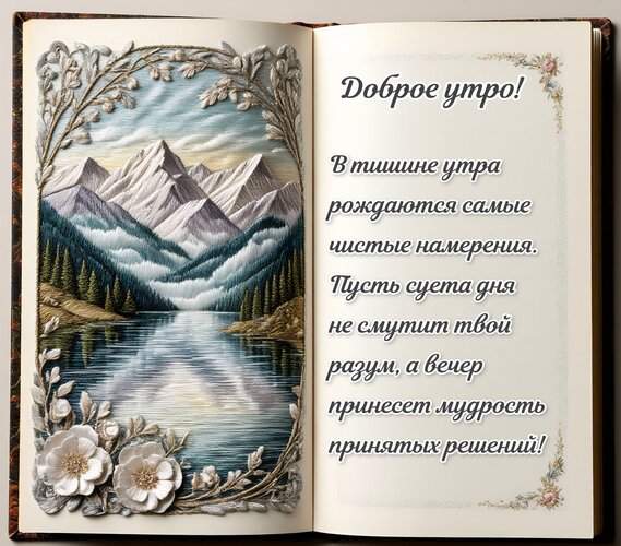 Открытка Доброе утро!