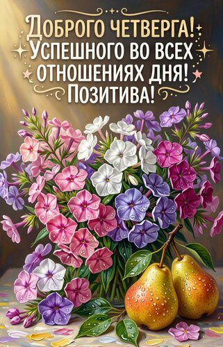 Открытка Доброго четверга