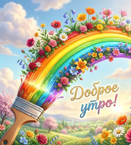 Открытка Доброе утро
