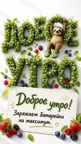 Открытка Доброе утро