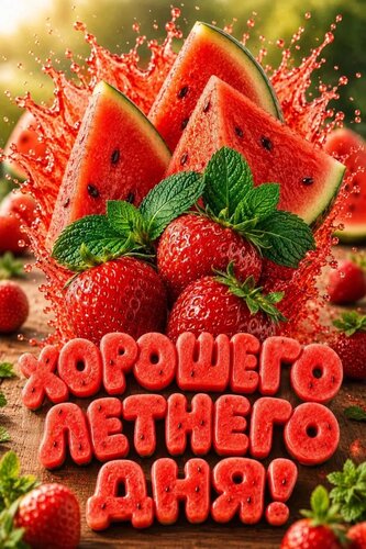 Открытка Хорошего летнего дня