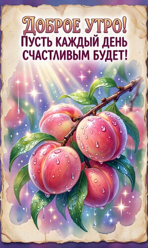 Открытка Доброе утро