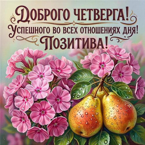 Открытка Доброго четверга