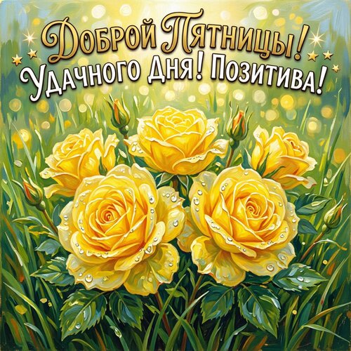Открытка Доброй пятницы