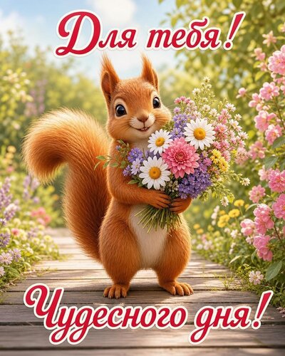 Открытка Чудесного дня