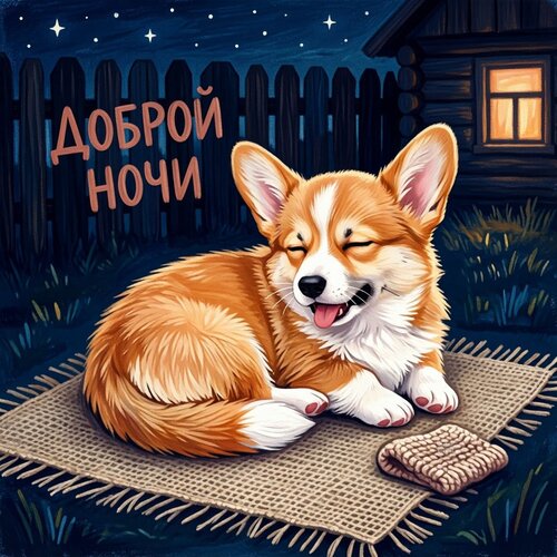 Открытка Доброй ночи