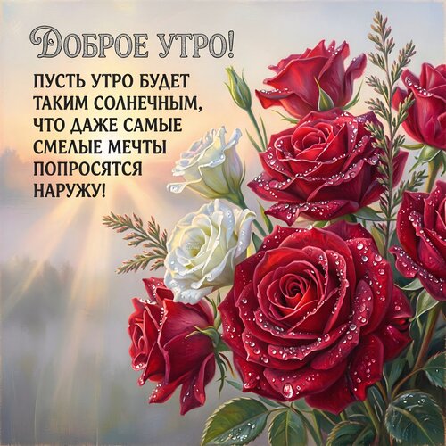 Открытка Доброе утро!