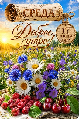 Открытка Доброе утро