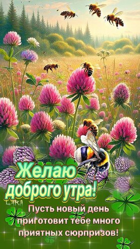 Открытка Доброе утро