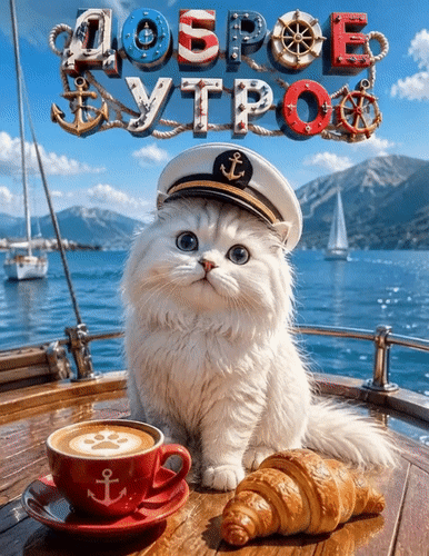 Анимированная открытка Доброе утро!
