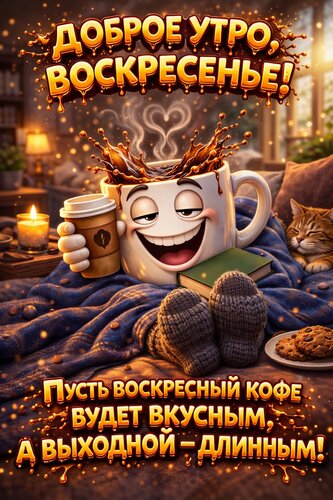 Открытка Воскресенье