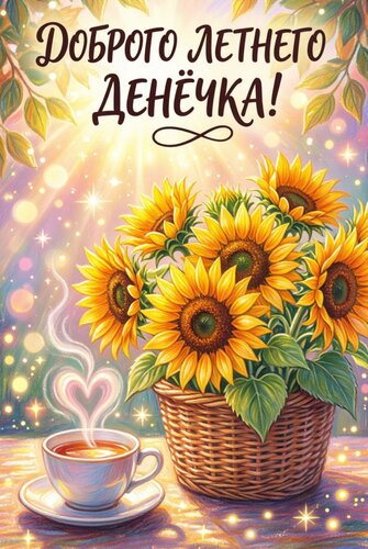 Открытка Доброго летнего денечка