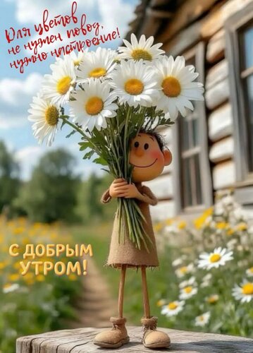 Открытка С добрым утром