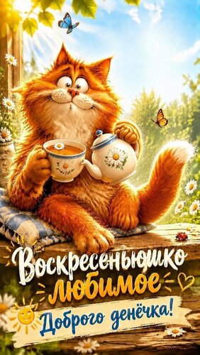 Открытка Воскресеньюшко