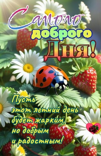 Открытка самого доброго дня