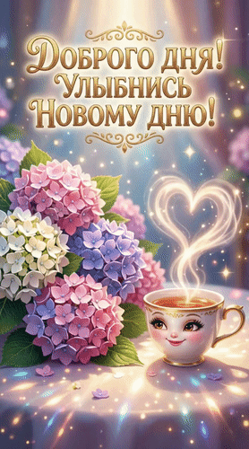Анимированная открытка Добрый день