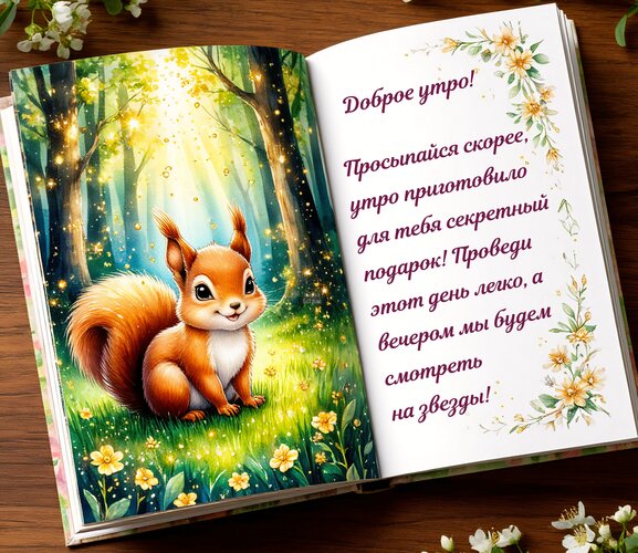 Открытка Доброе утро!