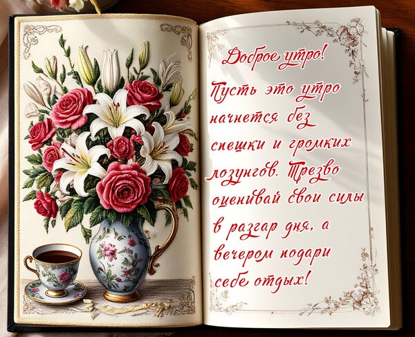 Открытка Доброе утро!