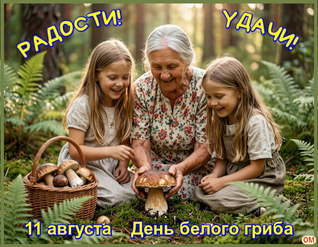 Открытка День белого гриба 2
