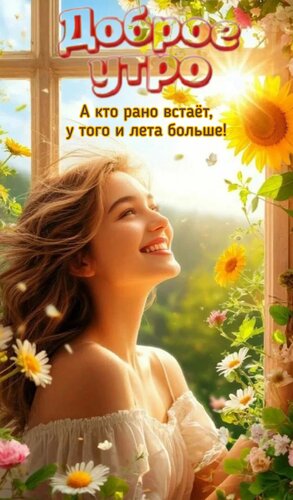 Открытка Доброе утро